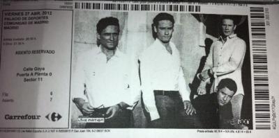 Vendo 2 bolis bic y regalo 2 entradas para el concierto IL DIVO en MADRID en la Planta 0 Sector 11